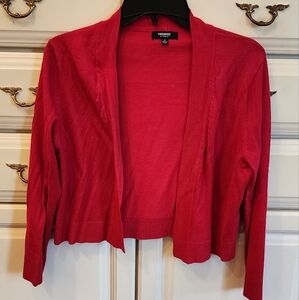 Premise cropped cardigan, red medium